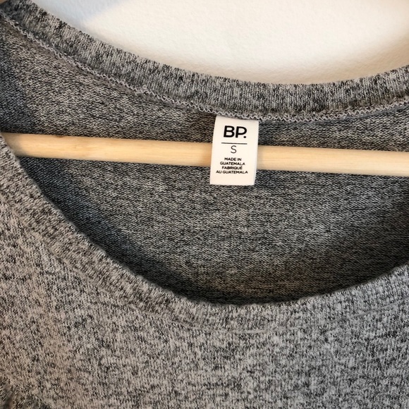 Bp cozy soft fabric ruffle long sleeve top - Picture 3 of 5